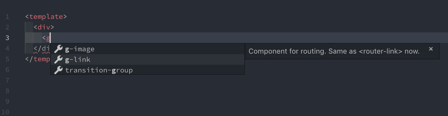 autocompletion-tag